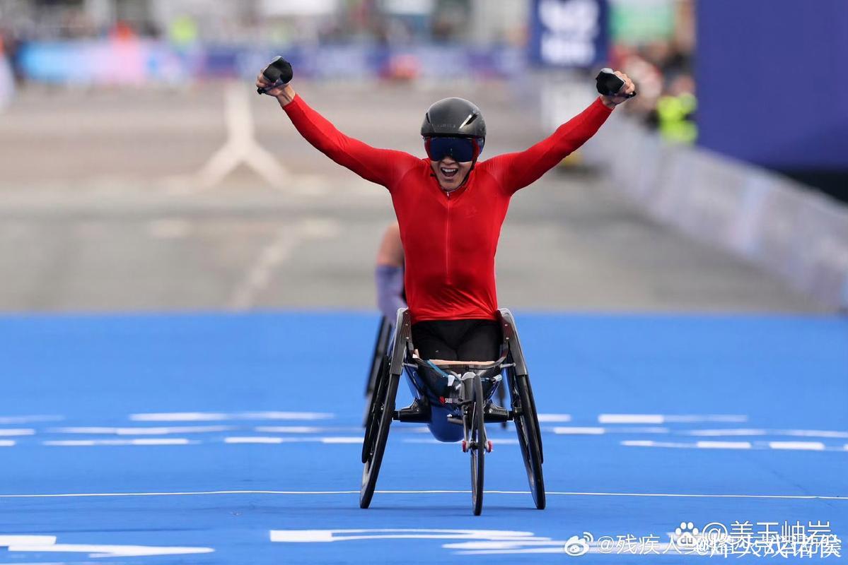 金华夺得残特奥会男子全程马拉松T54级冠军